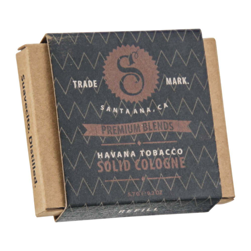 Colónia Sólida Havana Tobacco (Recambio) do Suavecito Premium