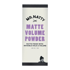 Polvo fijador, volumen y textura con acabado mate Texture Powder de Mr Natty