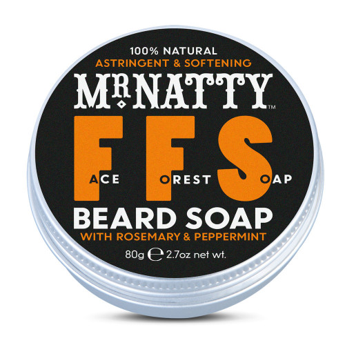 Jabón para barba Face Forest Soap (FFS) de Mr. Natty